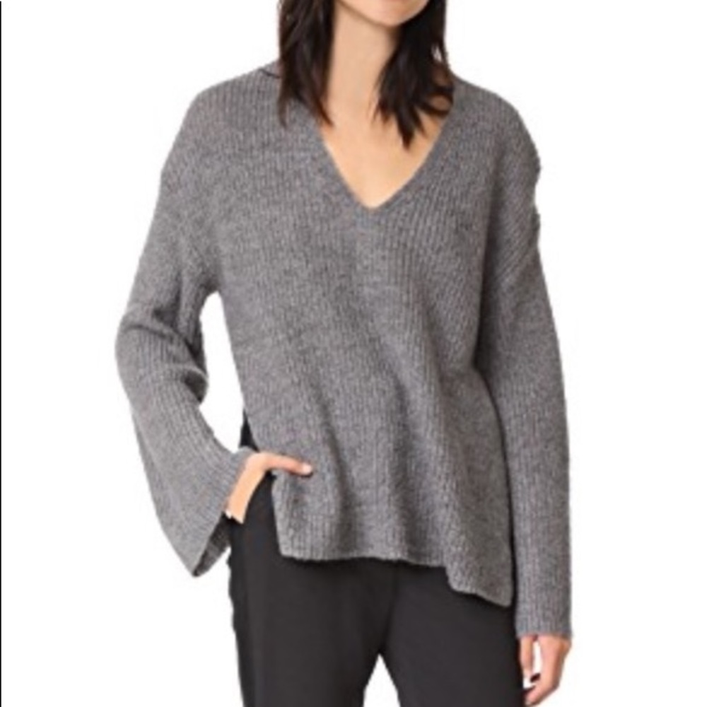 Rebecca Minkoff ‘Remi’ sweater in dark heather XS